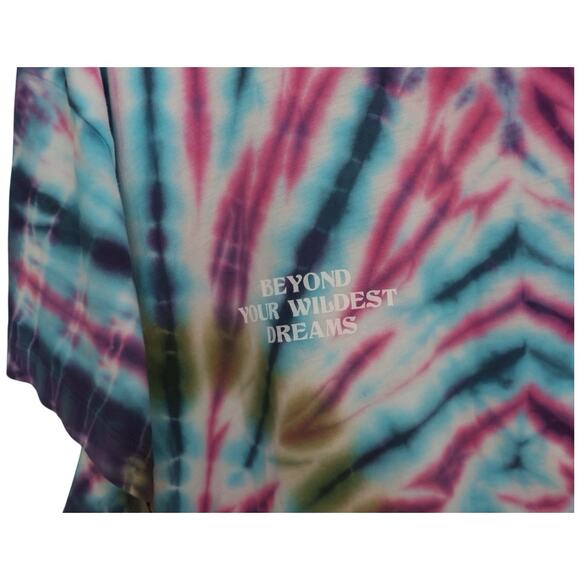 Amiri Tie Dye Rainbow Dove Tee In Multi Size XL - Picture 7 of 16